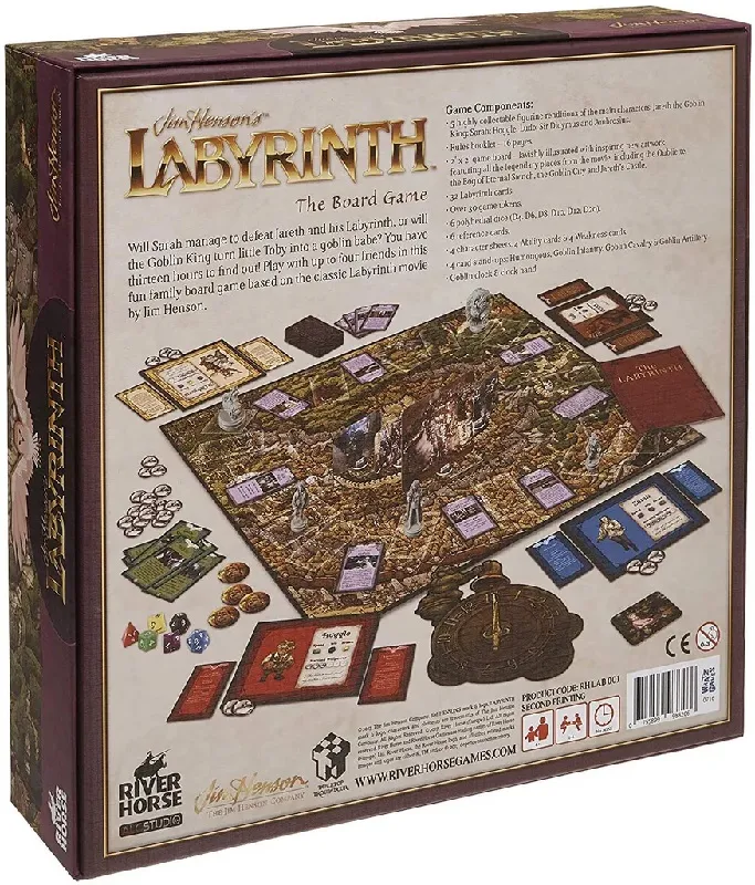 JIM HENSONS LABYRINTH THE BOARD GAME - EN